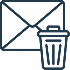 mail-trash corbeille